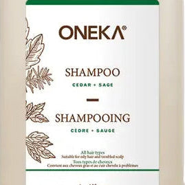 Oneka Cedar and Sage Shampoo